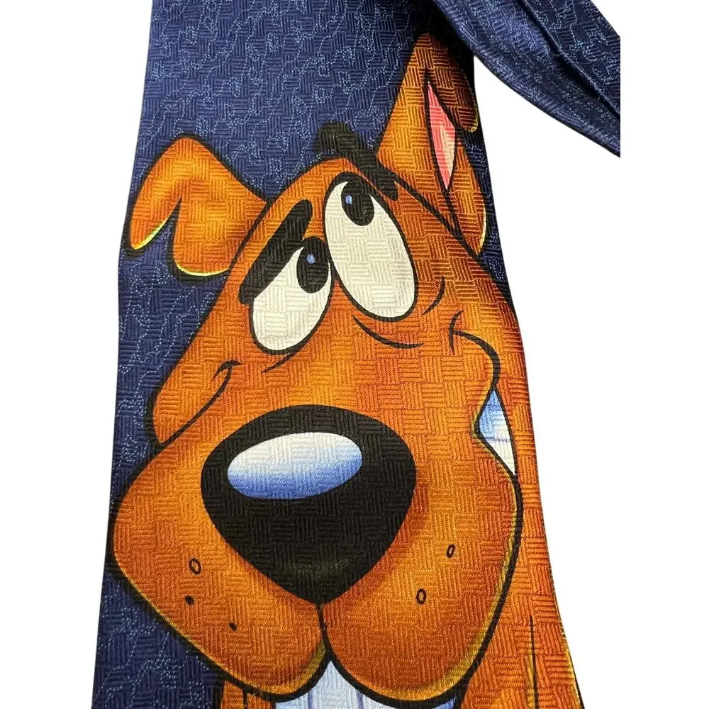 Vintage Scooby-Doo Cartoon Network Novelty Neck Tie‎ 2003 Hanna-Barbera